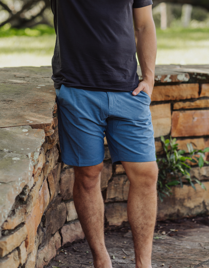 MAGELLAN 19" EXPLORER SHORTS - MALLARD BLUE by Bajallama