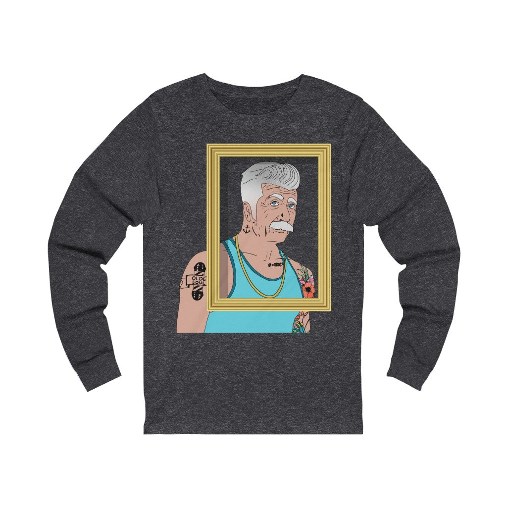 Olde Soul Einstein KIDS Long Sleeve Tee