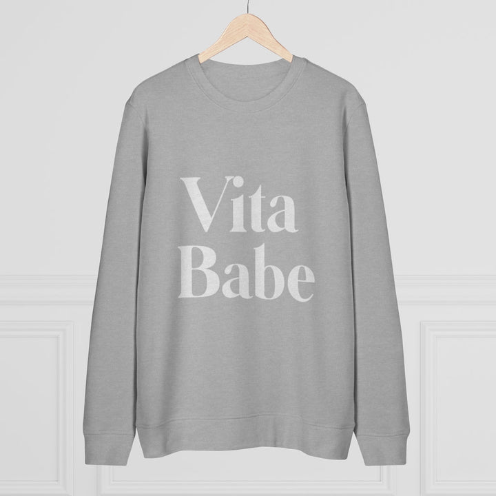 Vita Babe Organic Unisex Rise Sweatshirt by VitaParfum