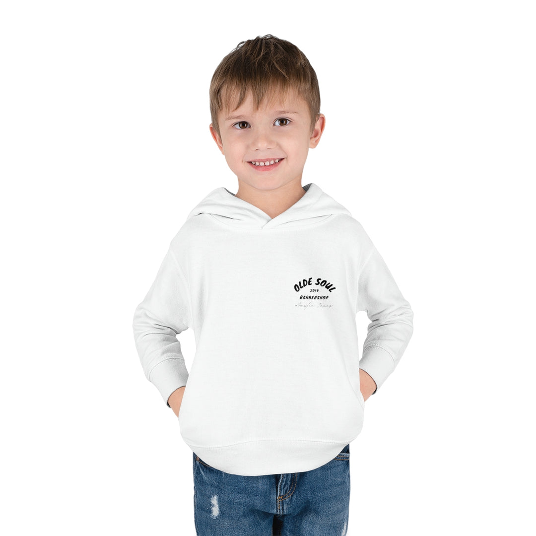 Olde Soul Stickers Toddler Pullover Fleece Hoodie