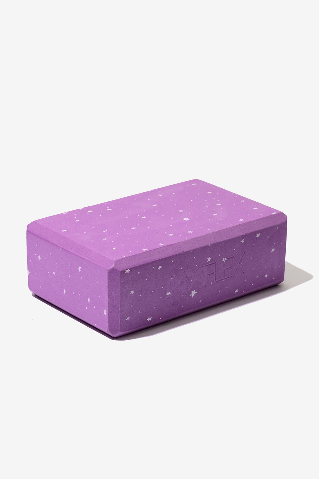 Purple Starry Yoga Block by POPFLEX®