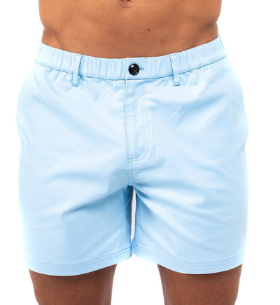 Cotton Shorts - Blue by Bermies Swimwear