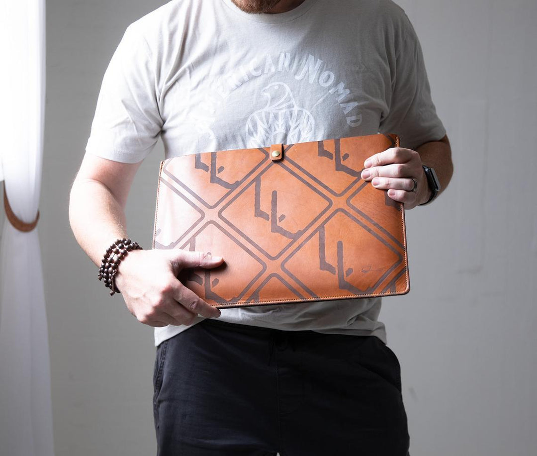 Leather Laptop Sleeve by Lifetime Leather Co