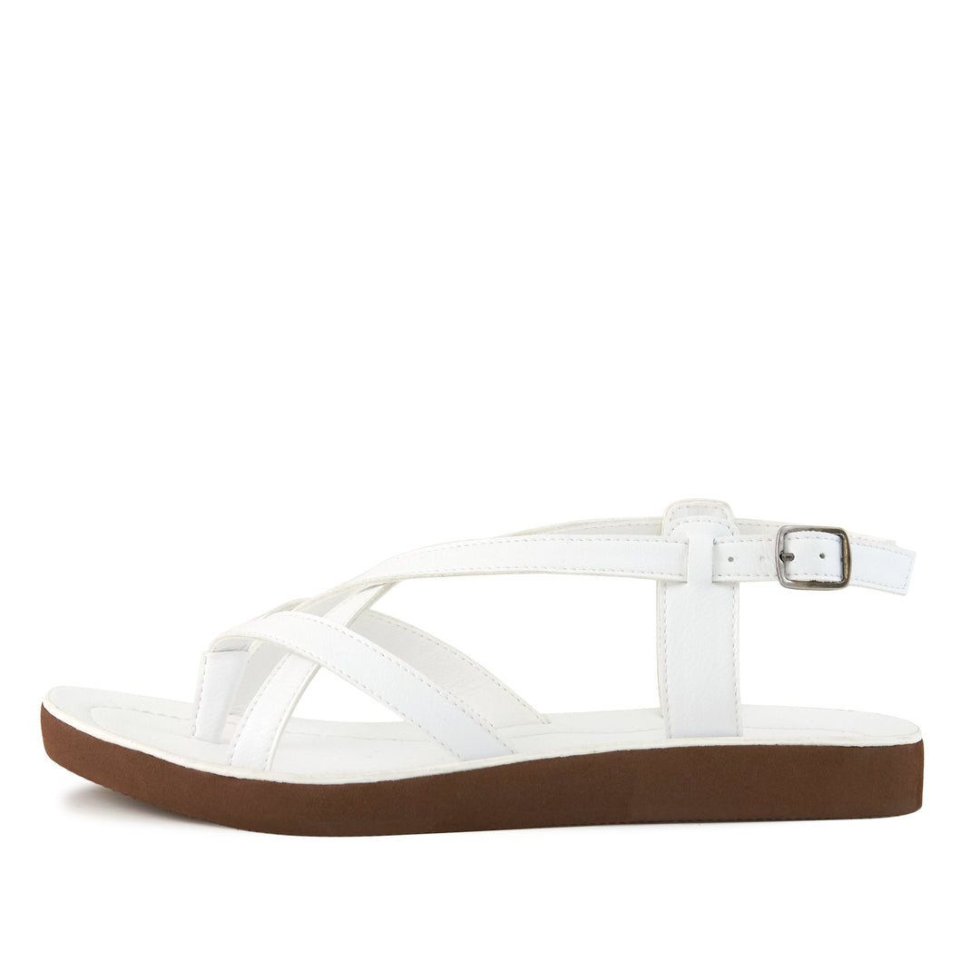 Women's Sandal Bernardo White by Nest Shoes