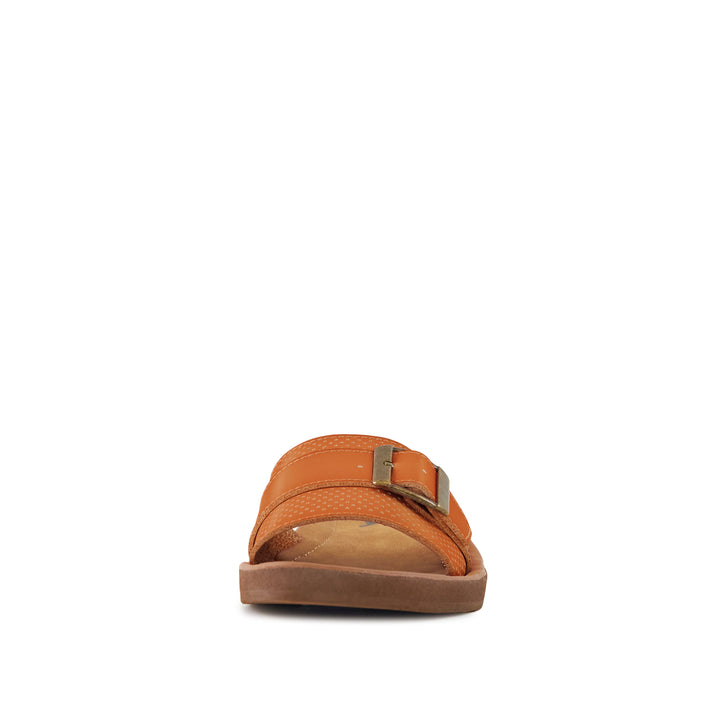 Women's Sandals Buckle Down Tan by Nest Shoes