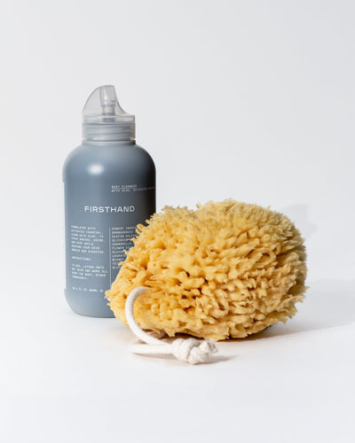 Clean Body Bundle // Body Cleanser & Natural Sponge by Firsthand Supply