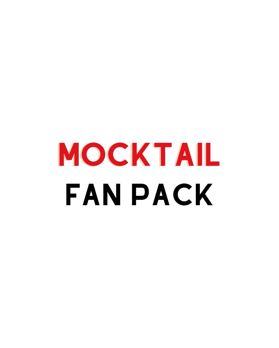 Mocktail Fan Pack by Top Note Tonic Store