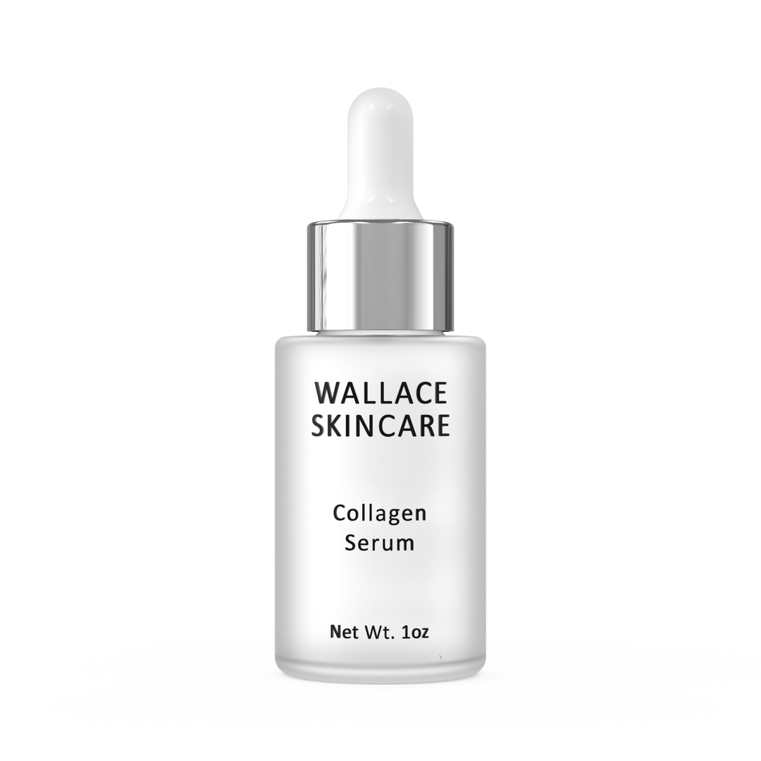 Anti-Aging 3 Serum Gift Set - Collagen, Face and Under Eye Serums by Wallace Skincare