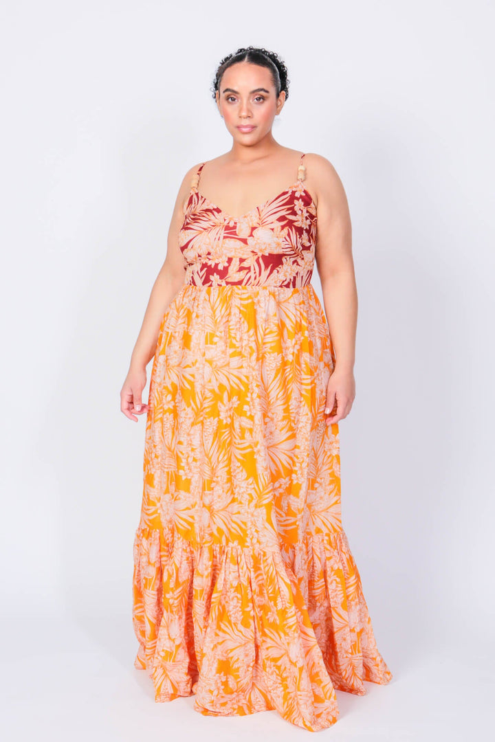 Bohemian Island Maxi Dress by LUVMEMORE