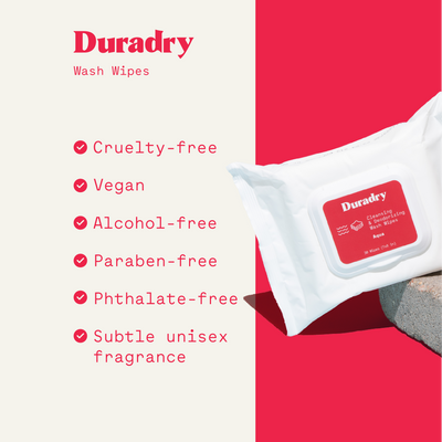 Duradry Wash Wipes by Duradry