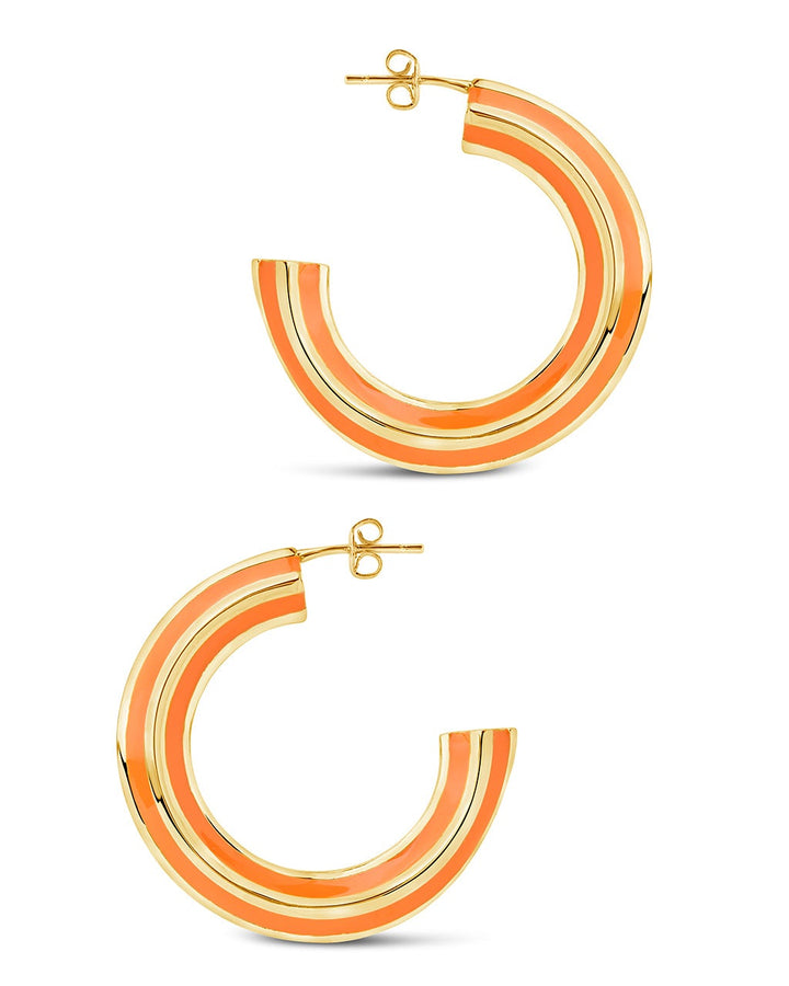 Faven Hoops by Sterling Forever