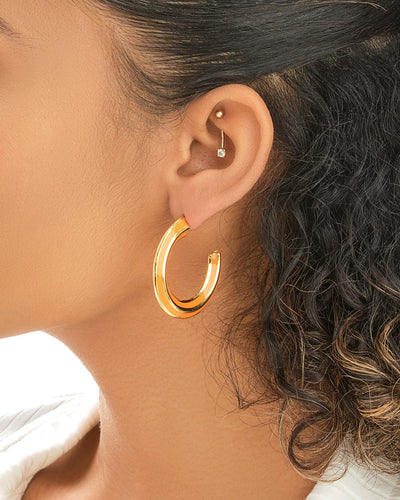 Faven Hoops by Sterling Forever