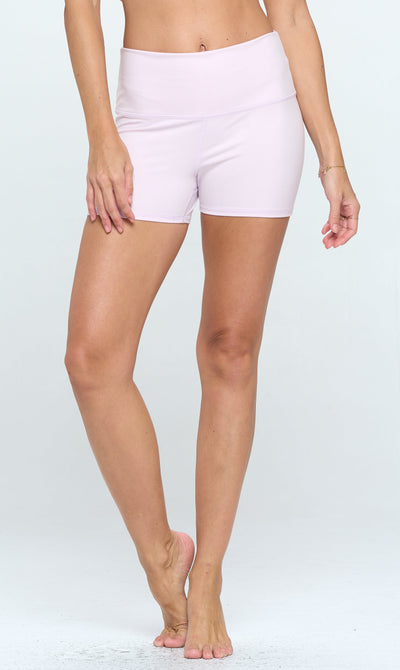 Emma - Orchid Ice - Booty Shorts 3" (High-Waist) by EVCR