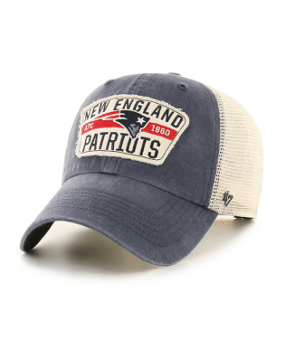 New England Patriots Vintage Navy Crawford '47 Clean Up Hat by Southern Sportz Store