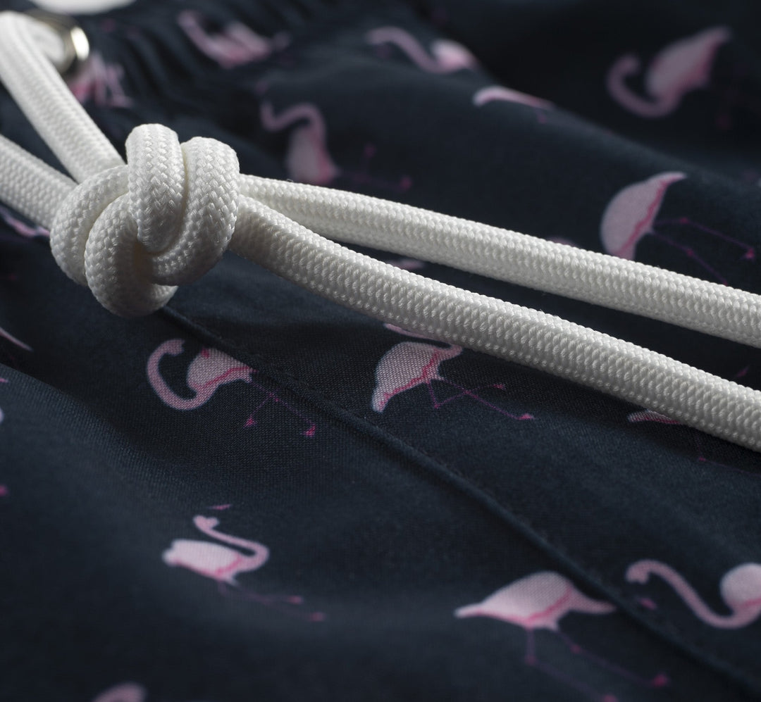 Flamingo 2.0 - 3.5" Swim Trunks by Bermies Swimwear