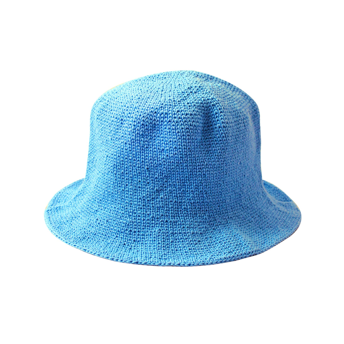 FLORETTE Crochet Bucket Hat, in Periwinkle Blue by BrunnaCo