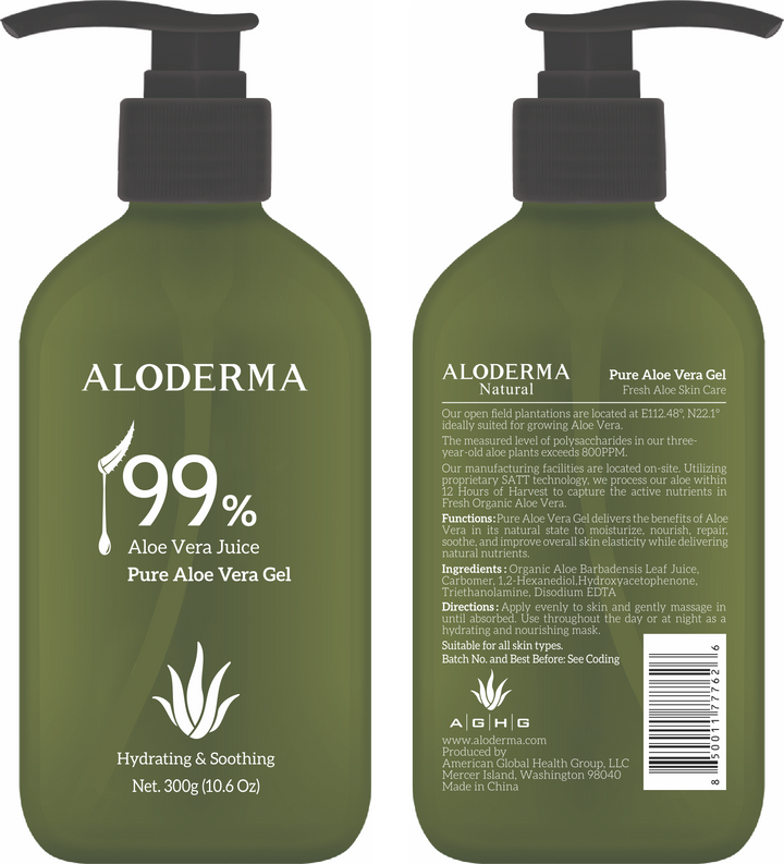 Pure Aloe Vera Gel by ALODERMA