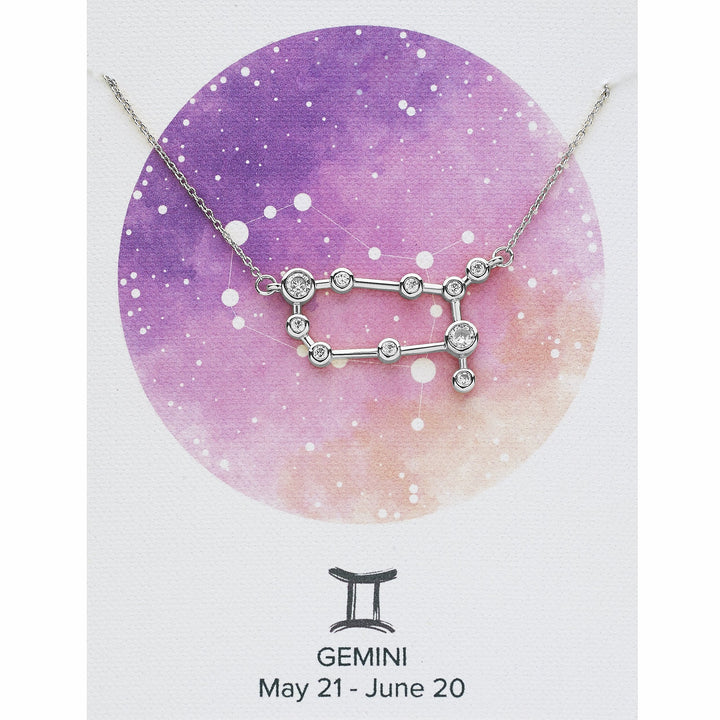 'When Stars Align' Constellation Necklace by Sterling Forever