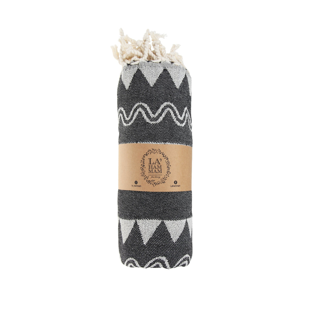 Spartan Pure Cotton Beach Towel by La'Hammam