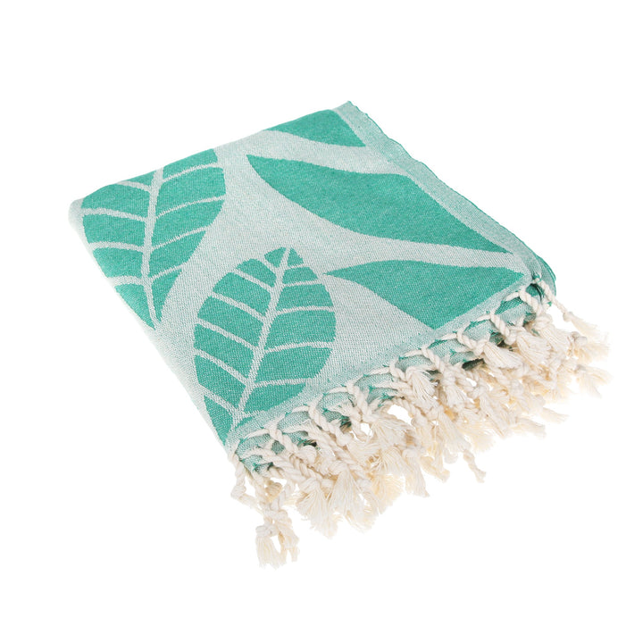 Seaweed Pure Cotton Beach Towel by La'Hammam