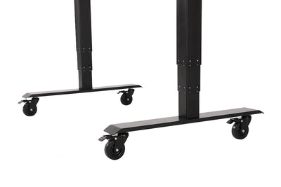Heavy-Duty Lockable Table Casters (Set of 4) by EFFYDESK