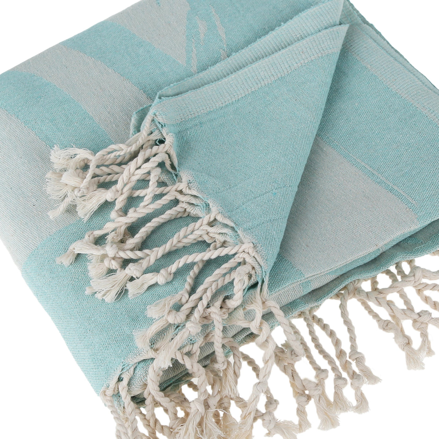 Go with the flow Peshtemal Pure Cotton Beach Towel by La'Hammam