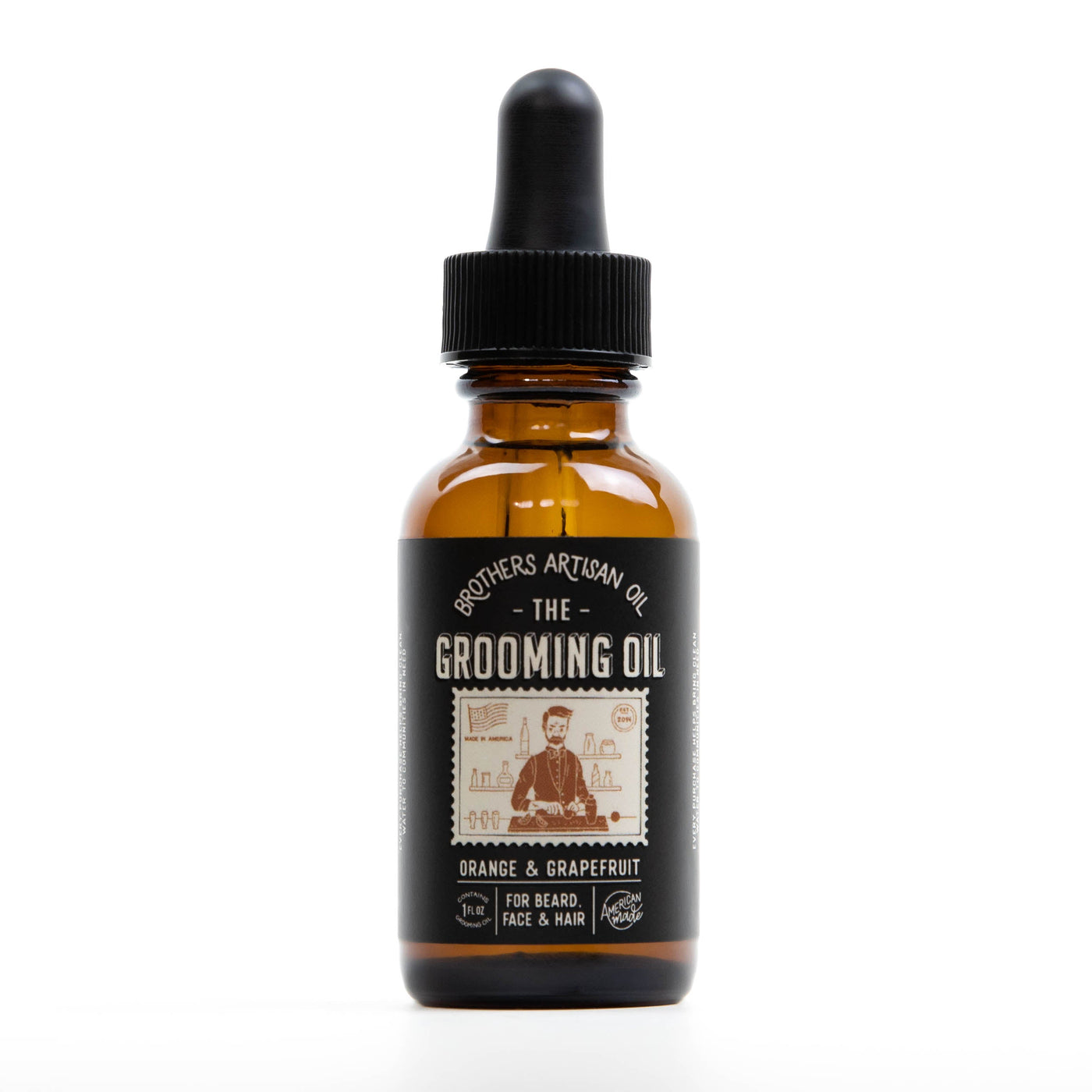 The Grooming Oil: Orange & Grapefruit by Brothers Artisan Oil