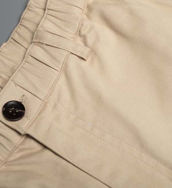 Cotton Shorts - Khaki by Bermies Swimwear