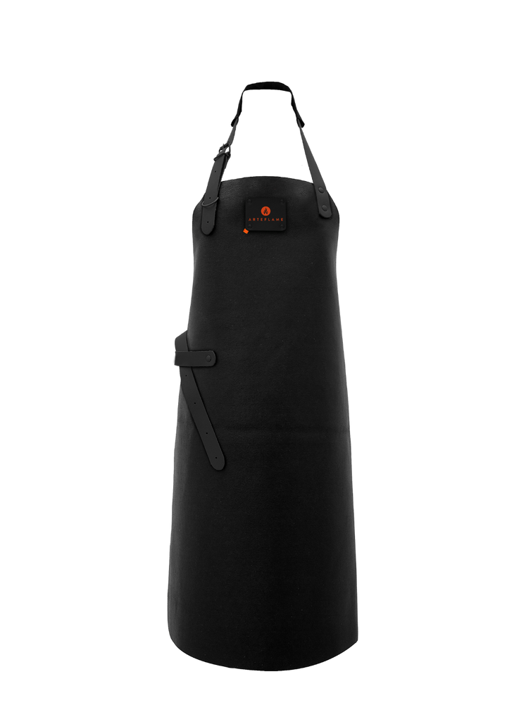 Arteflame Leather Grill Apron, Black by Arteflame