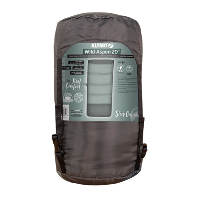 Wild Aspen 20 Rectangle Sleeping Bag by Klymit