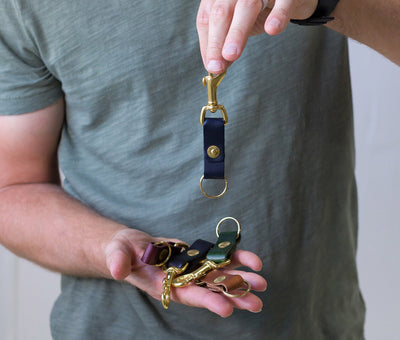 Leather Key Clip by Lifetime Leather Co