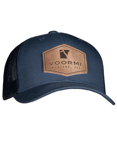 LEATHER PATCH HAT by VOORMI