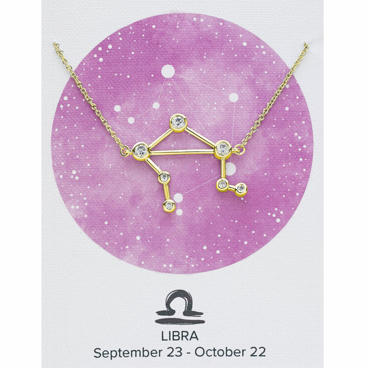 'When Stars Align' Constellation Necklace by Sterling Forever