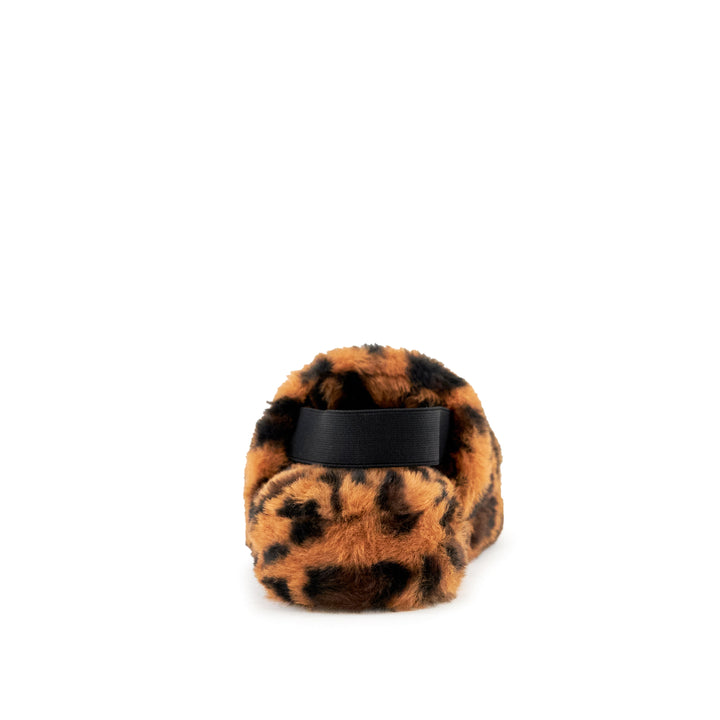 Women's Lisbon Faux Fur Slipper Leopard by Nest Shoes