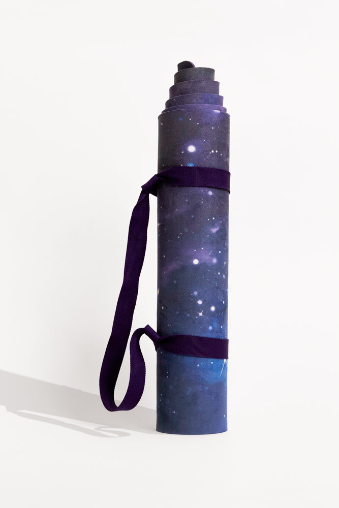 Vegan Suede Yoga Mat - Diamond Sky by POPFLEX®