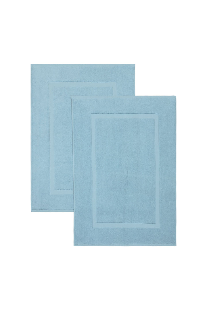 Turkish Cotton Bath Mat - 2Pack by La'Hammam