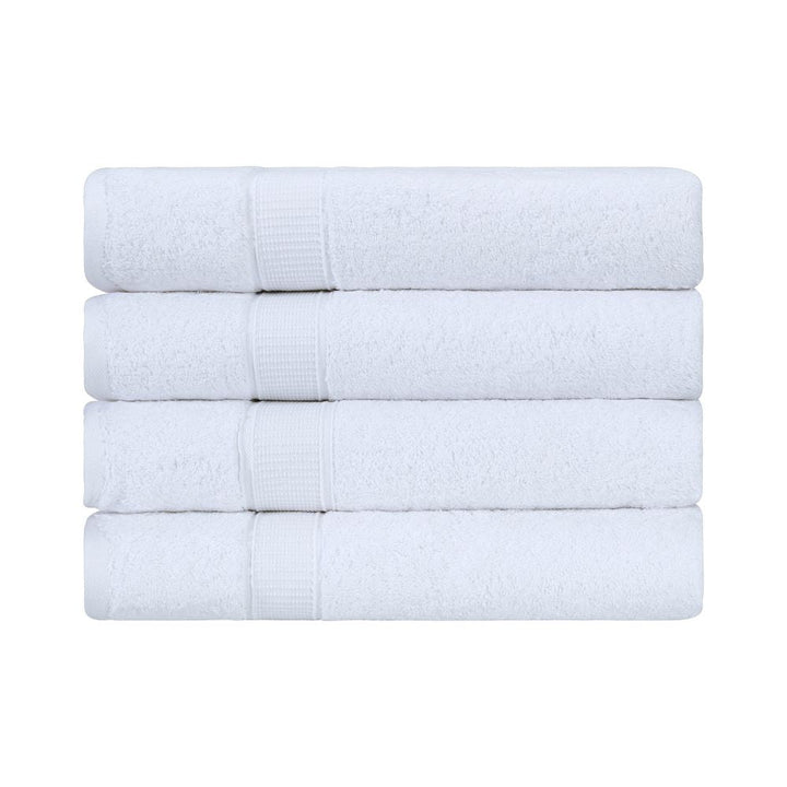 Turkish Cotton Bath Towel Set of 4 by La'Hammam