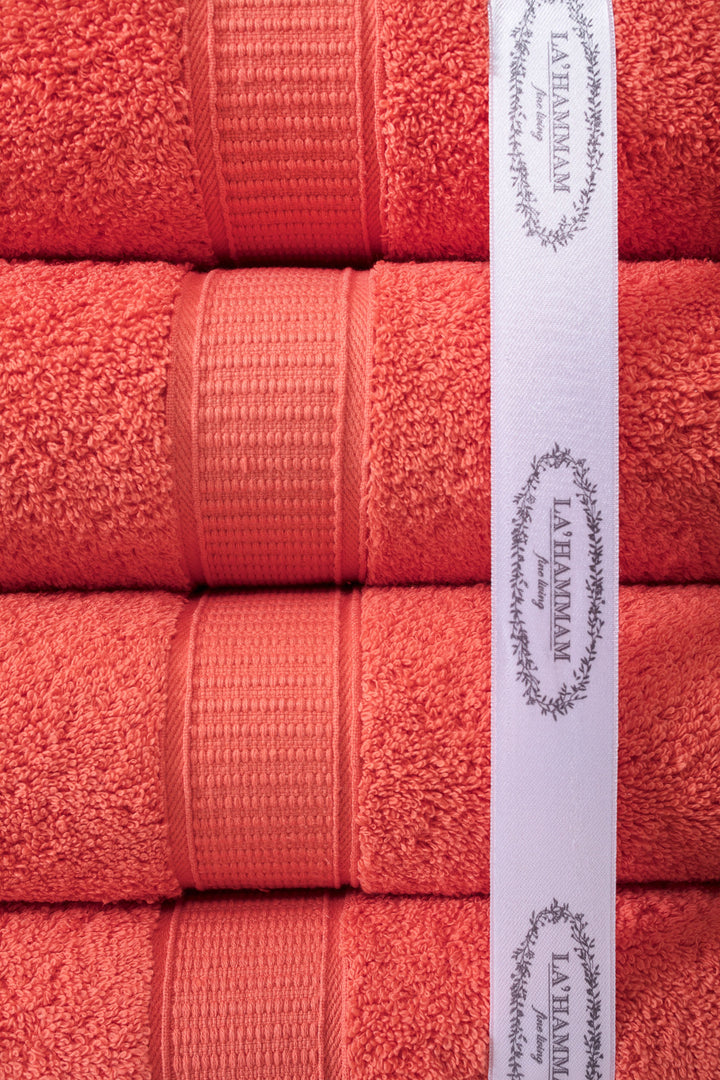 Turkish Cotton Bath Towel Set of 3 by La'Hammam