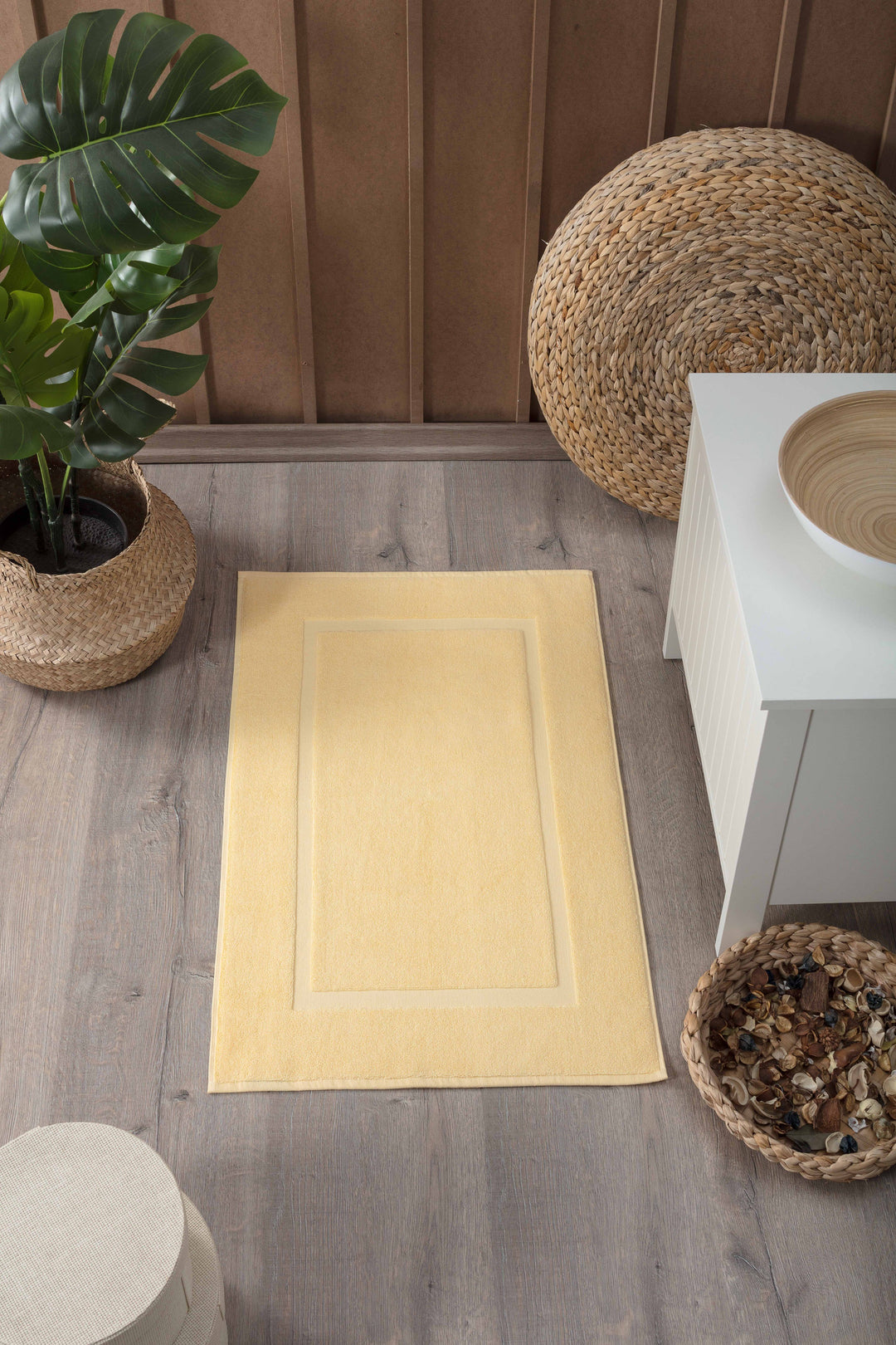 Turkish Cotton Bath Mat - 2Pack by La'Hammam