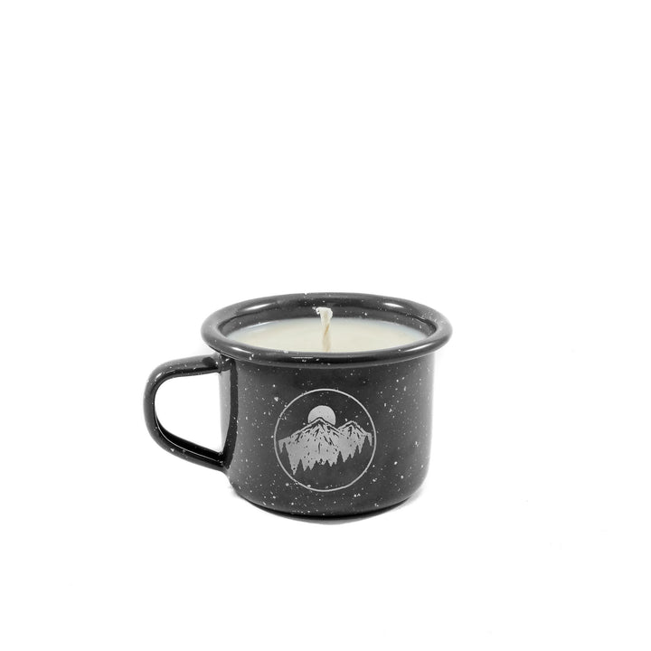 Night Sky Enamel Cup Candle