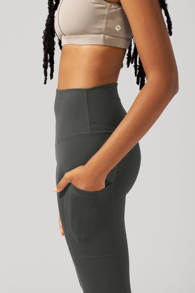Supersculpt™ Legging with Pockets (Pet Hair Resistant) - Slate in 2023