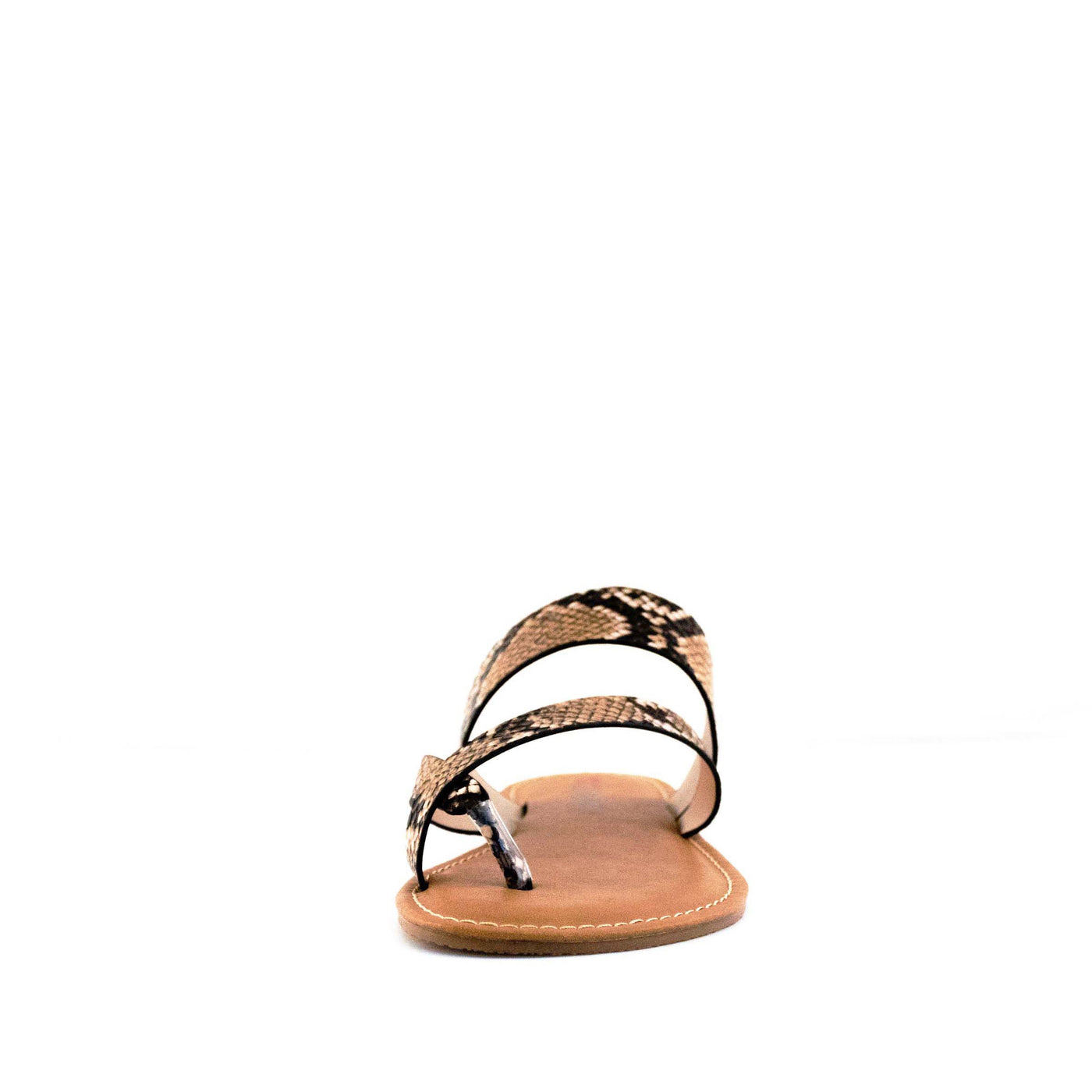 Women's Peak Thong Sandal Snakeskin by Nest Shoes