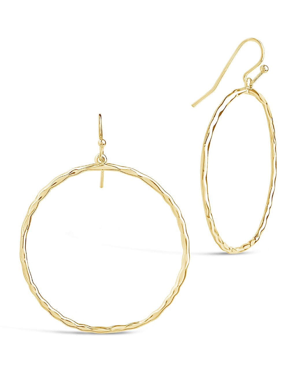 Circle Dangle Earrings by Sterling Forever