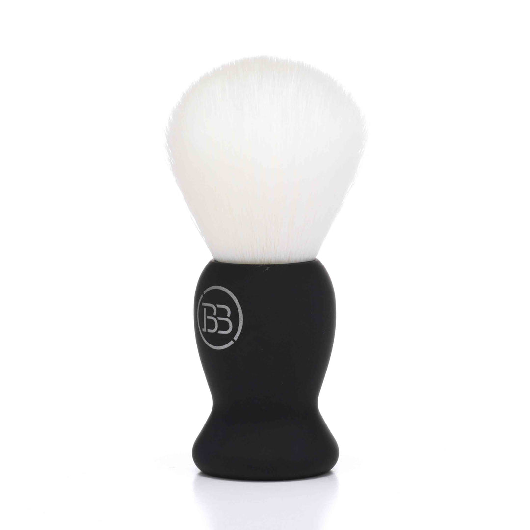 White Shaving Brush by Battle Brothers Shaving Co.