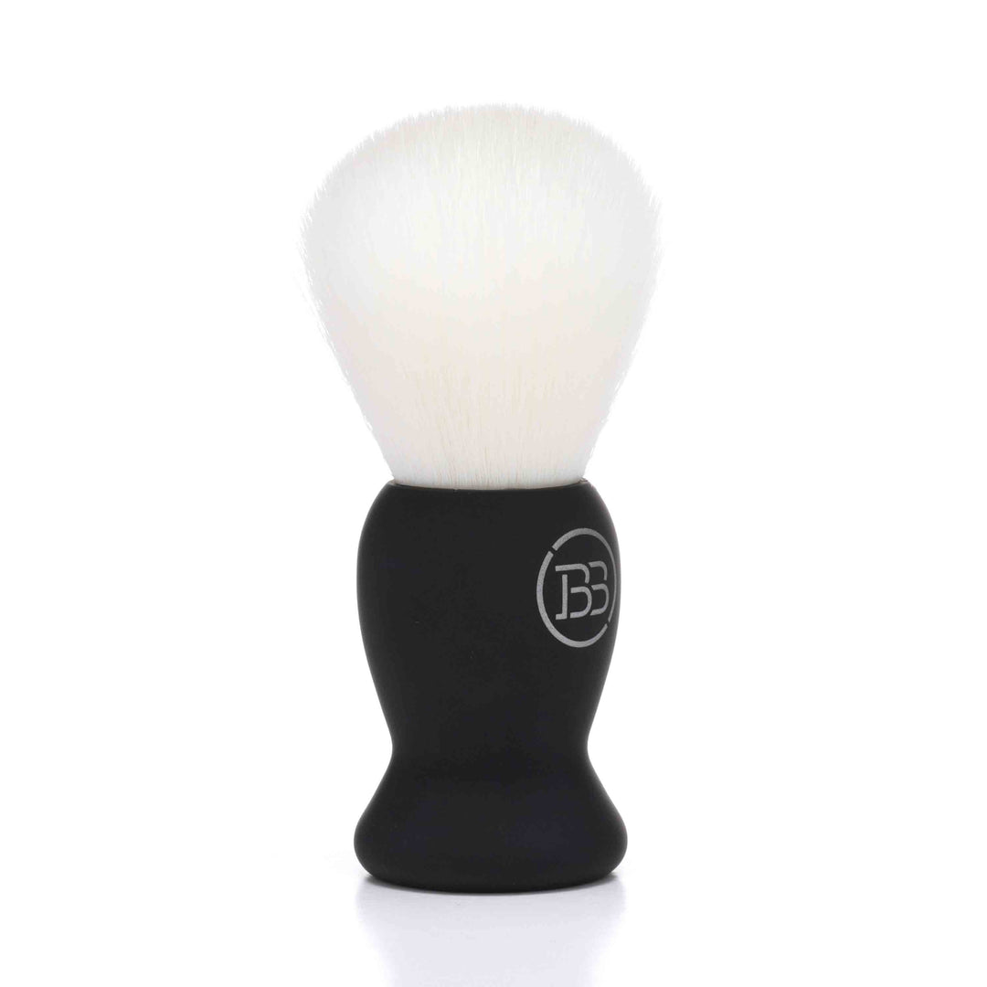 White Shaving Brush by Battle Brothers Shaving Co.