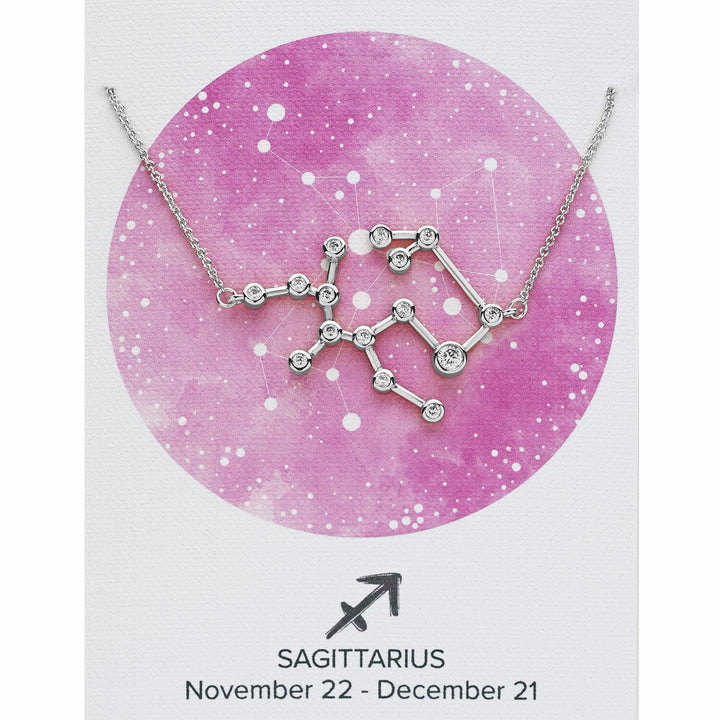 'When Stars Align' Constellation Necklace by Sterling Forever