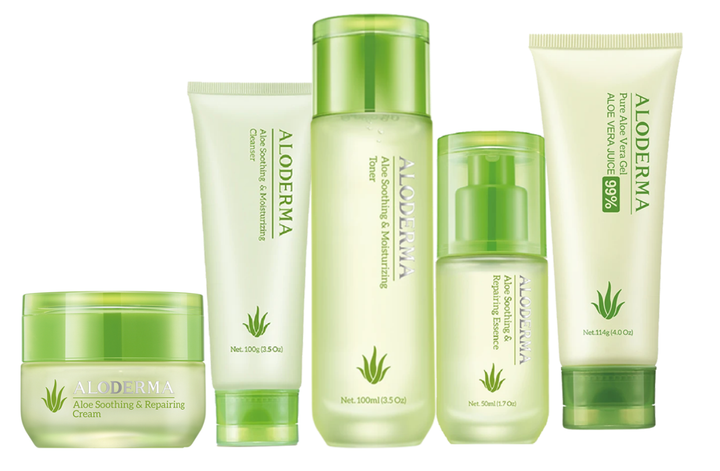 Signature Aloe Soothing Set by ALODERMA