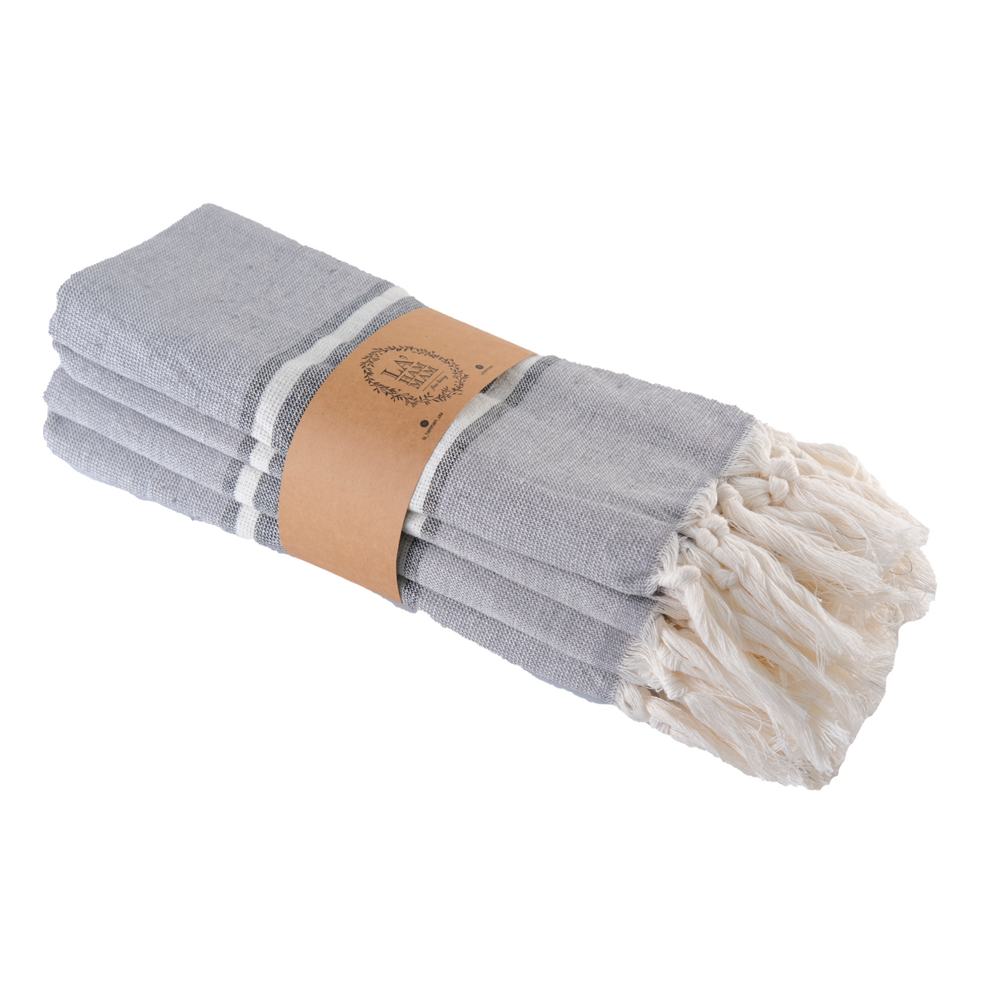 Smyrna Turkish Hand / Kitchen Towel 4 pack 23x17in by La'Hammam