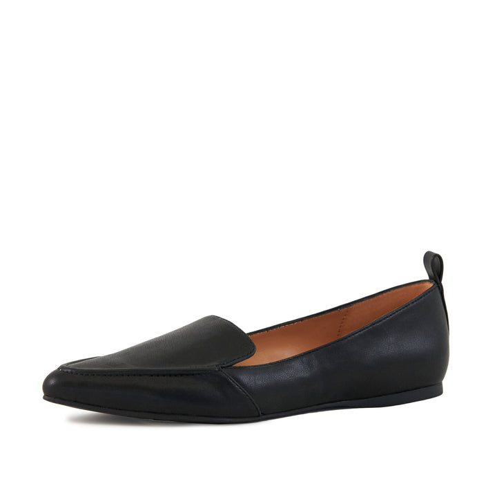 Women's Flat Socialite Black by Nest Shoes