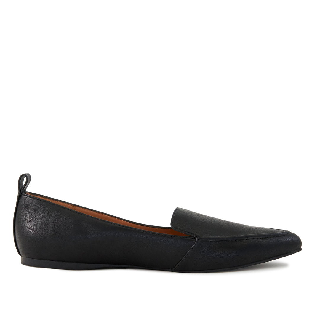 Women's Flat Socialite Black by Nest Shoes